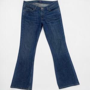 Levi’s Jeans 518 Superlow Sz 9 Short Low Rise Dark Wash Y2K Casual Boot Cut